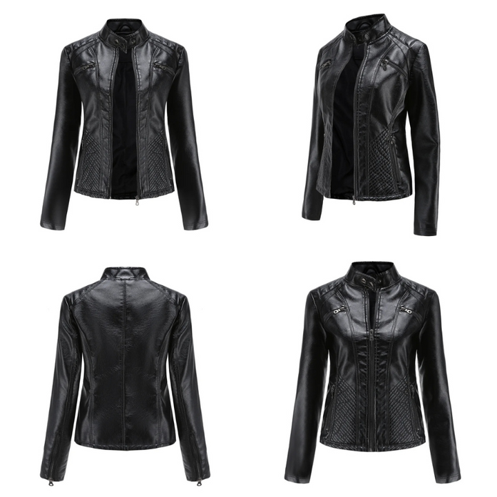 Classic Leather Jacket – Elegant & Timeless Outerwear