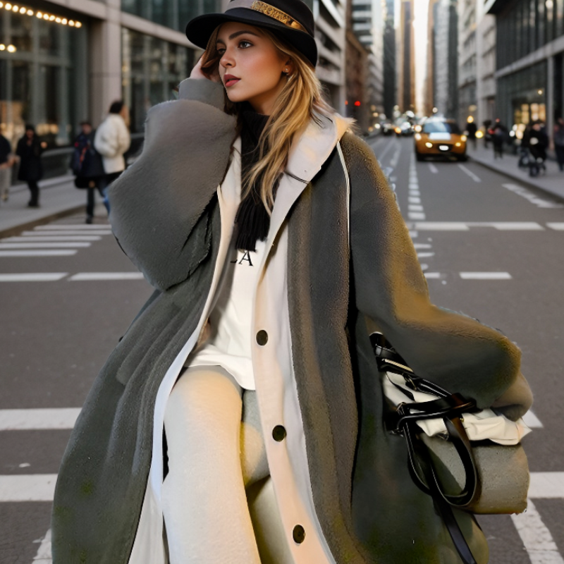 Faux Fur Fashion Coat – Trendy & Chic Outerwear