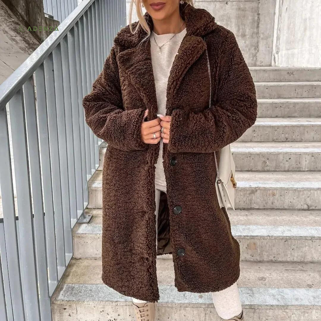 Soft Wool Coat – Elegant & Warm Winter Outerwear