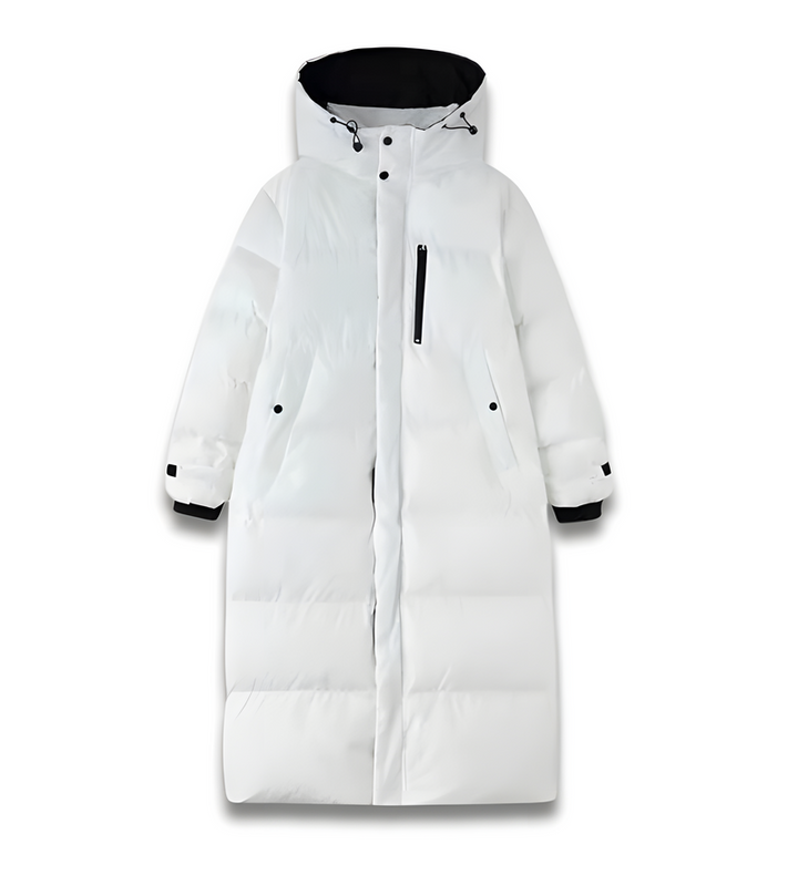 Rainproof Long Down Jacket – Trendy & Comfortable Outerwear