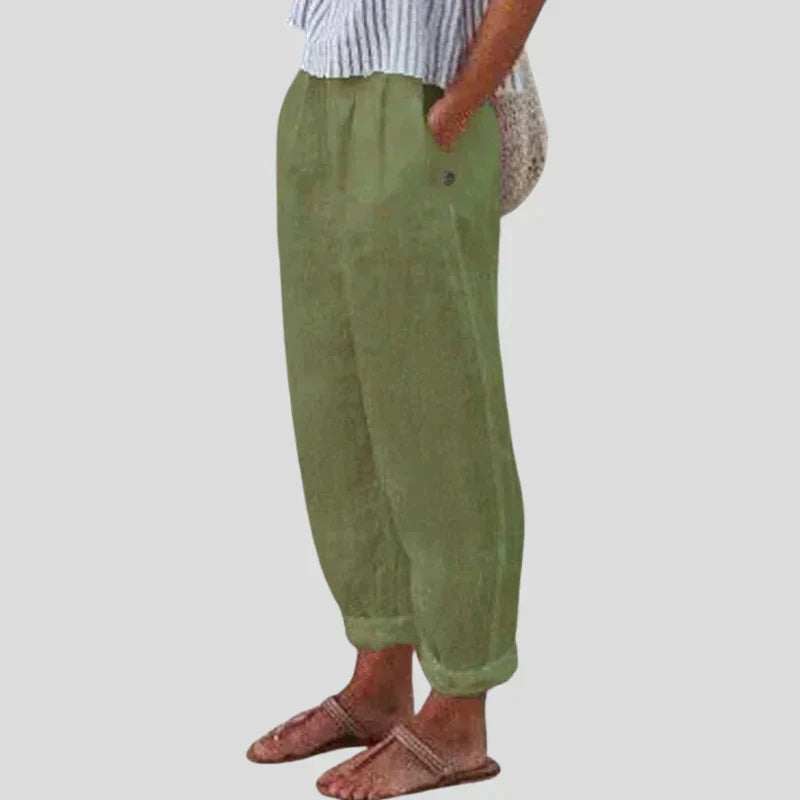 Soft-Line Pants – Trendy & Comfortable Women's Casual Wear