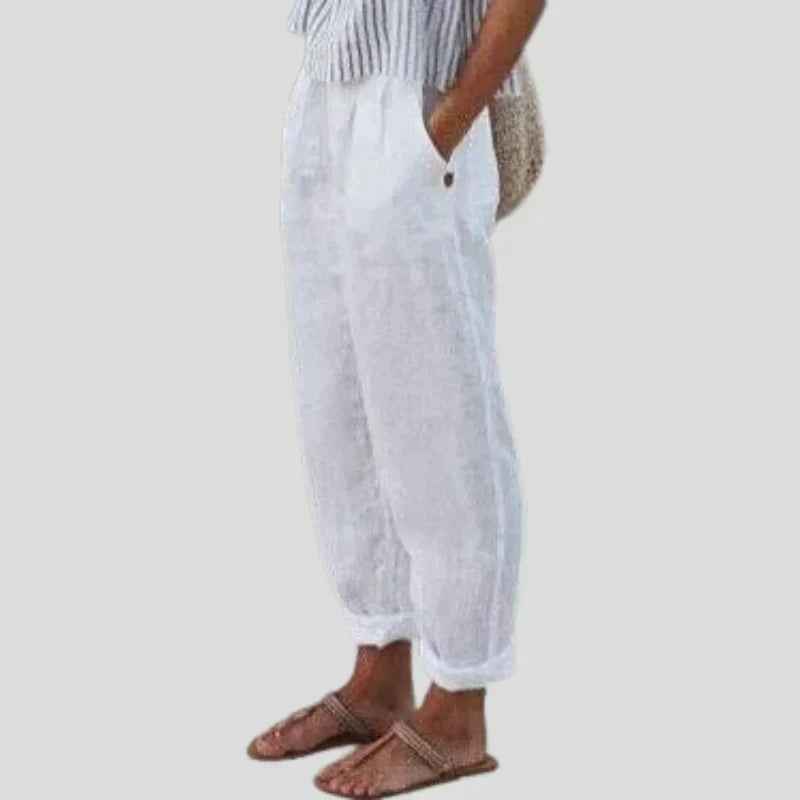 Soft-Line Pants – Trendy & Comfortable Women's Casual Wear