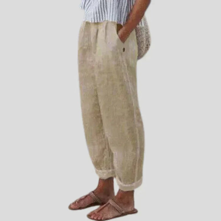 Soft-Line Pants – Trendy & Comfortable Women's Casual Wear