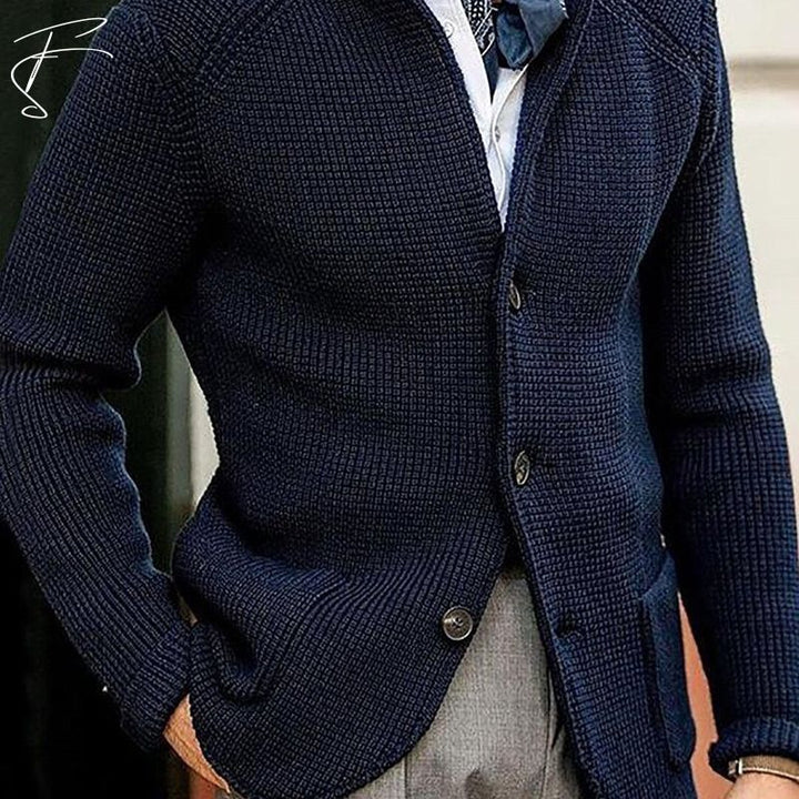 Classic Knit Cardigan – Elegant & Timeless Layering Essential