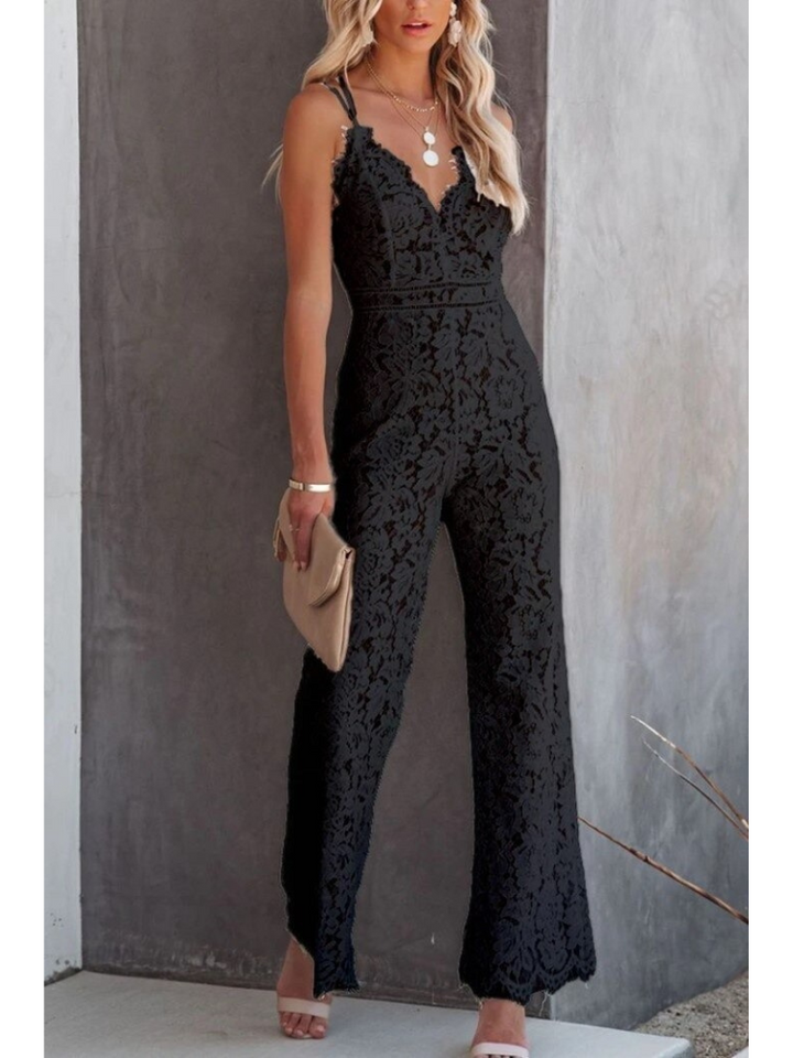 Elegant Lace Jumpsuit – Sophisticated Style for Any Occasion