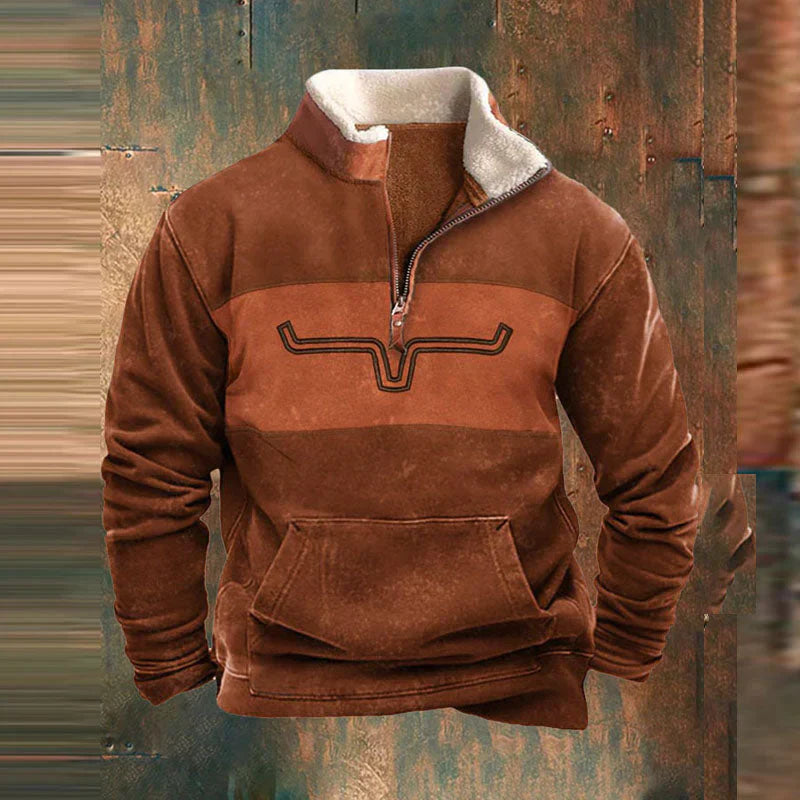 Modern Zip-Up Sweater – Trendy and Stylish Layering Essential