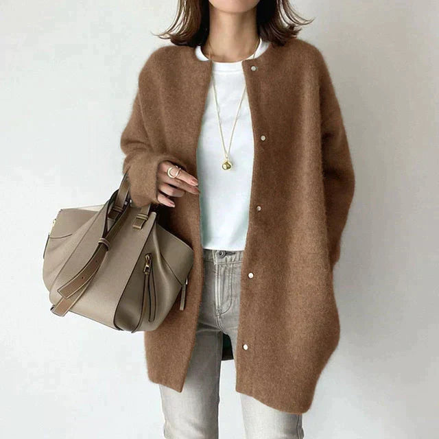 Loose Vintage Cardigan Vest – Trendy & Versatile Layering Piece