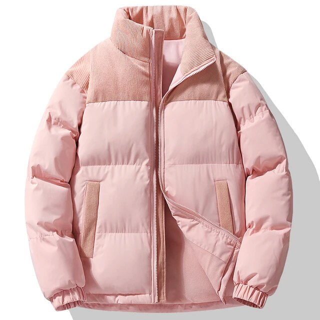 Corduroy Cotton-Padded Jacket – Trendy & Comfortable Outerwear