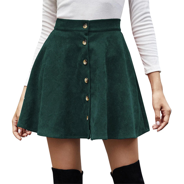 Corduroy Mini Skirt – Trendy & Chic Style