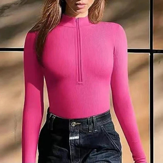 Chic Seamless Bodysuit – Trendy & Comfortable Fashion Essential
