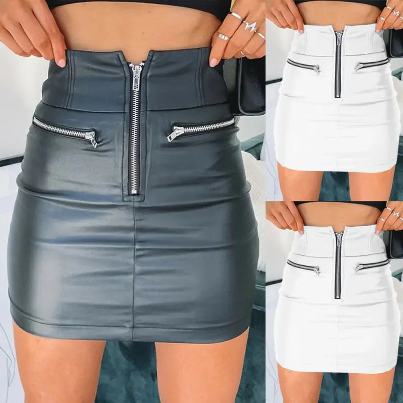 Mini Skirt With Zipper – Trendy & Chic Style for Your Everyday Wardrobe