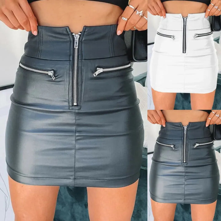 Mini Skirt With Zipper – Trendy & Chic Style for Your Everyday Wardrobe