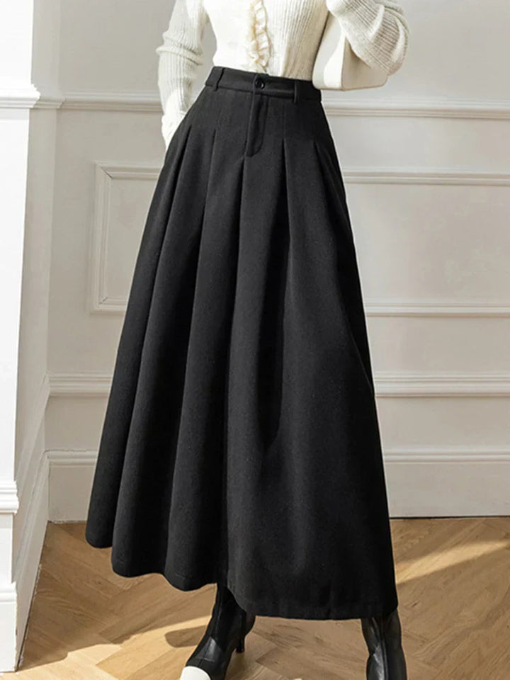 A-Line Pleated Skirt – Chic & Versatile Wardrobe Essential