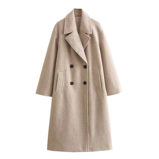 Women's Trendy Extended Style Winter Jacket – Chic & Warm for Cold Weather