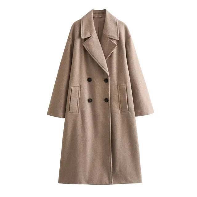 Women's Trendy Extended Style Winter Jacket – Chic & Warm for Cold Weather