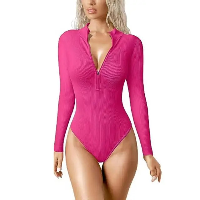 Chic Seamless Bodysuit – Trendy & Comfortable Fashion Essential