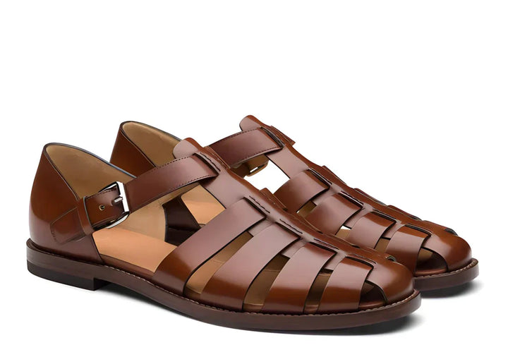 Trendy Leather Sandals – Stylish & Comfortable Footwear