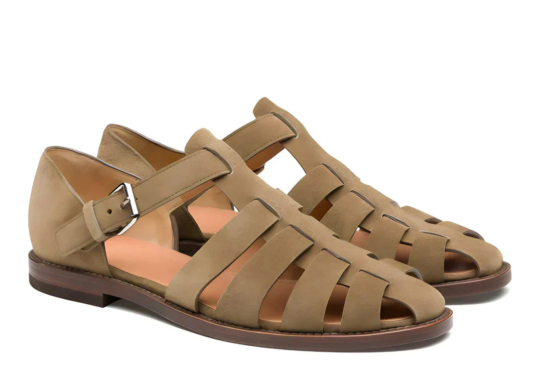 Trendy Leather Sandals – Stylish & Comfortable Footwear