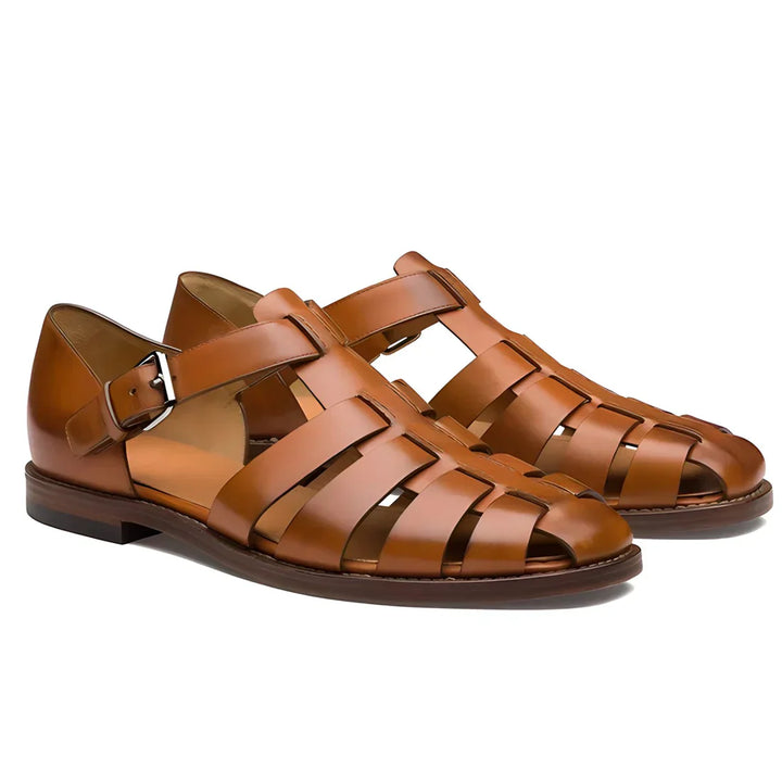 Trendy Leather Sandals – Stylish & Comfortable Footwear