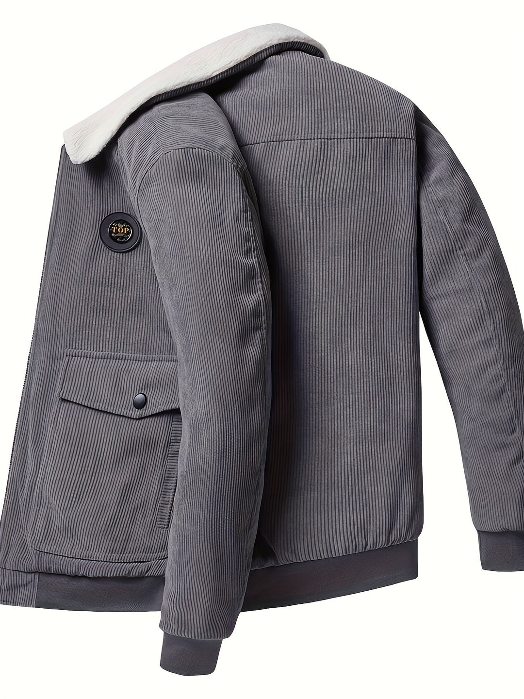 Multi-Pocket Corduroy Jacket – Trendy & Casual Style for Everyday Wear