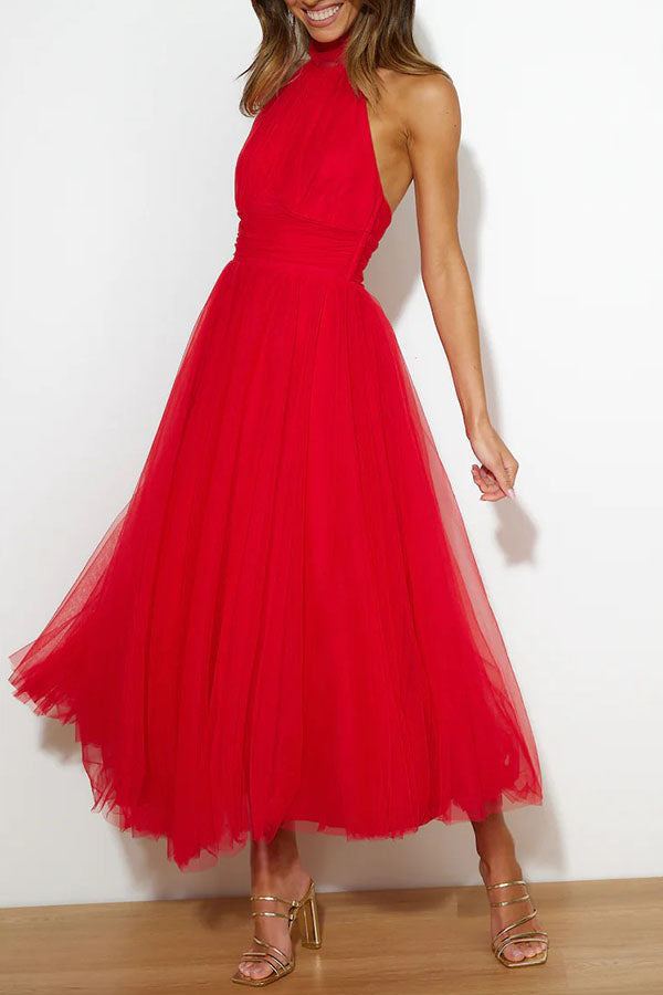Elegant Dress with Long Skirt – Sophisticated Style for Any Occasion