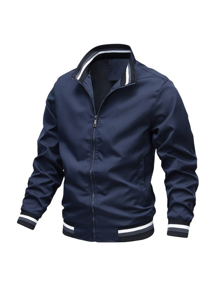 Stylish Stand Jacket – Modern & Chic Outerwear