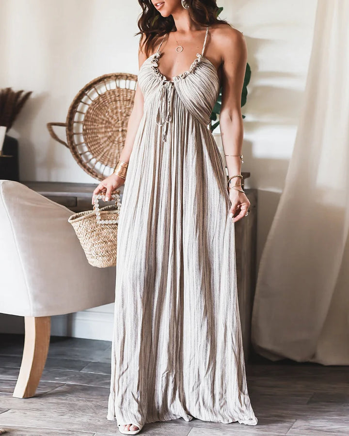 Elegant Pleated Dress – Sophisticated & Timeless Style