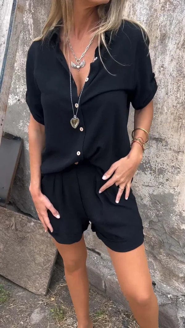 Lightweight Linen Set – Chic & Comfortable Summer Outfit