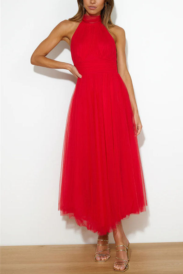 Elegant Dress with Long Skirt – Sophisticated Style for Any Occasion