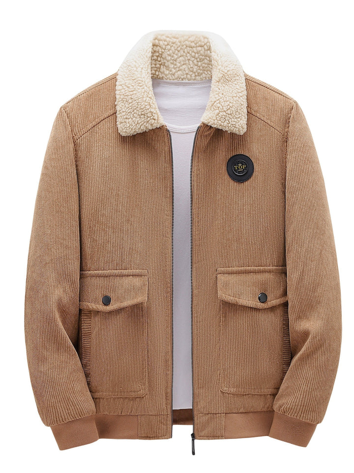 Multi-Pocket Corduroy Jacket – Trendy & Casual Style for Everyday Wear