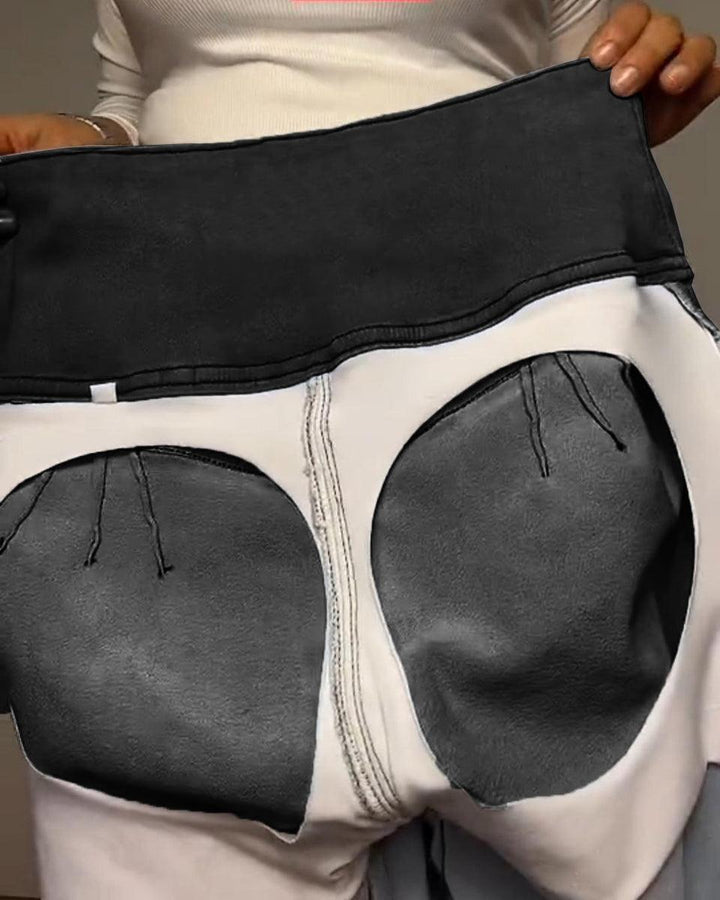 High Waist Stretch Jeans – Trendy & Comfortable Everyday Essential