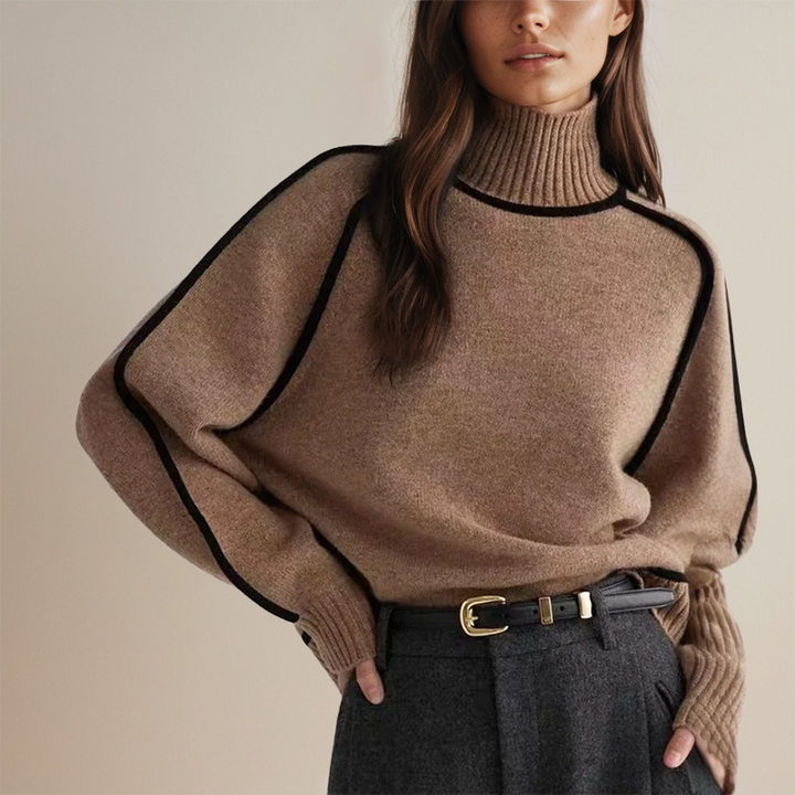 Cashmere Turtleneck Sweater – Elegant & Sophisticated Wardrobe Essential