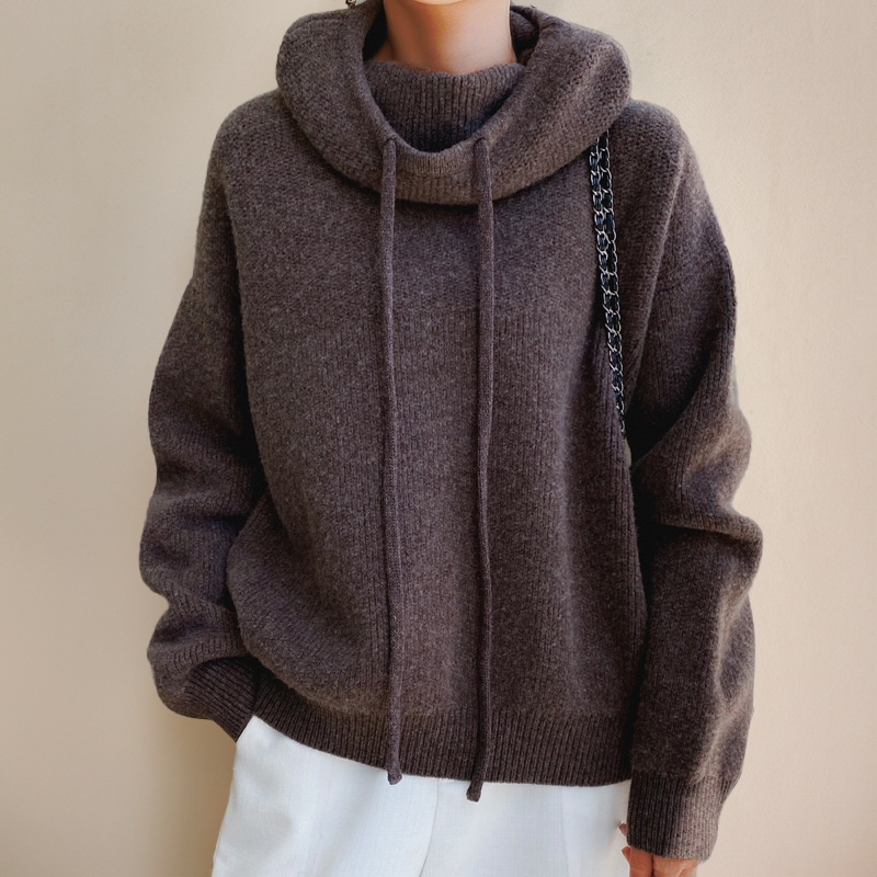 Wool Turtleneck Sweater – Elegant & Sophisticated Knitwear