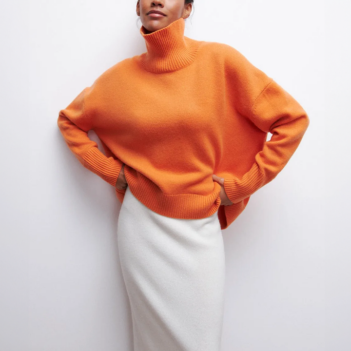 Knit Turtleneck Sweater – Trendy & Chic Layering Essential