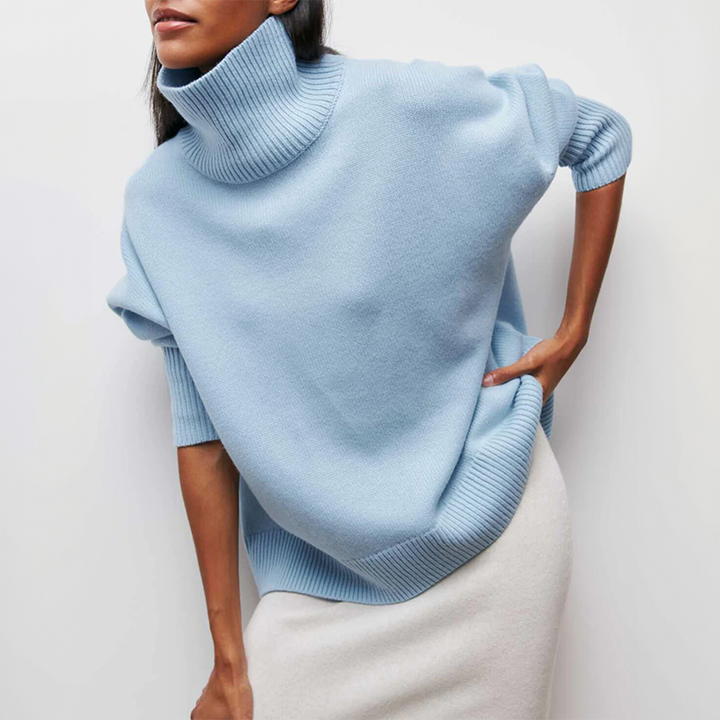Knit Turtleneck Sweater – Trendy & Chic Layering Essential