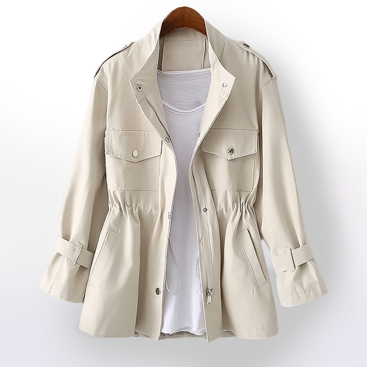 Women's Chic Rain Coat – Stylish & Waterproof Fashion Essential