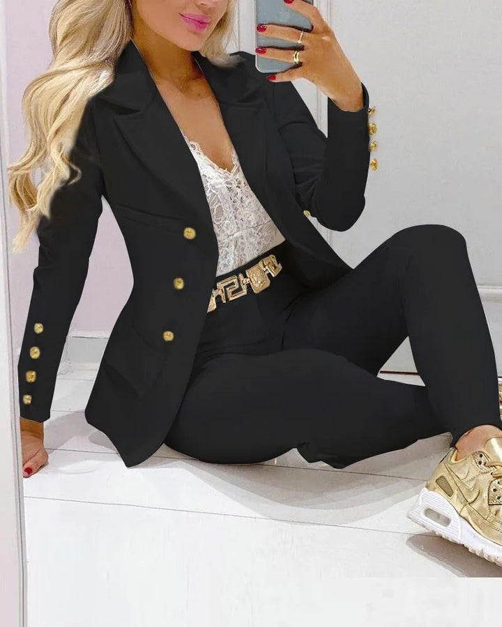 Elegant Blazer and Pants Set – Sophisticated & Stylish Outfit