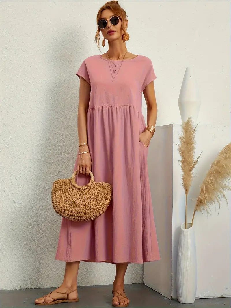Flared Long Dress – Trendy & Elegant Vibes for Any Occasion
