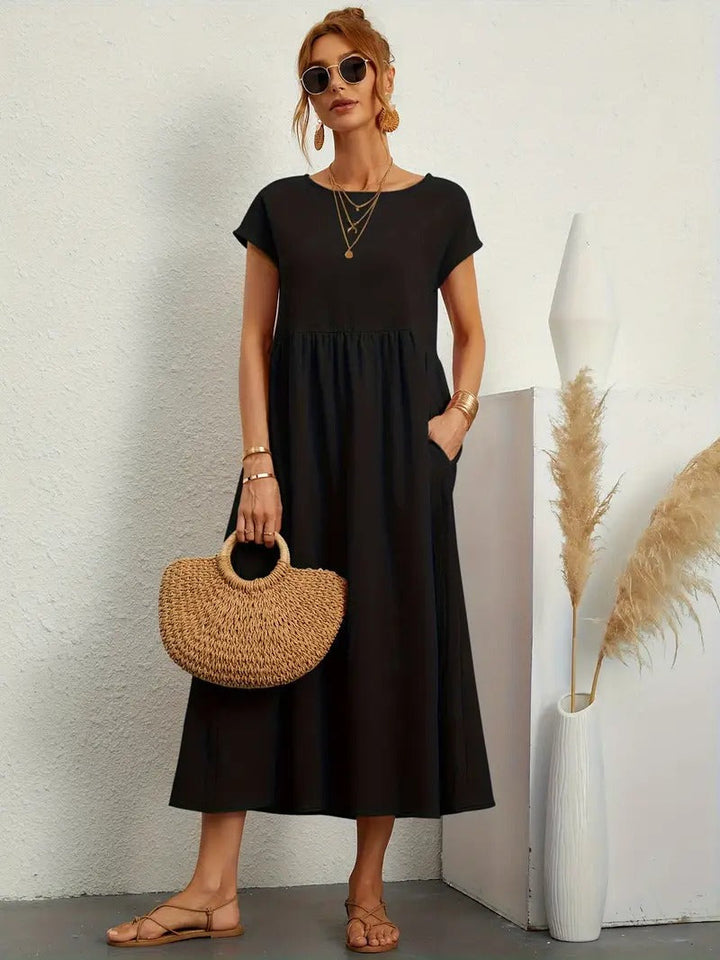 Flared Long Dress – Trendy & Elegant Vibes for Any Occasion