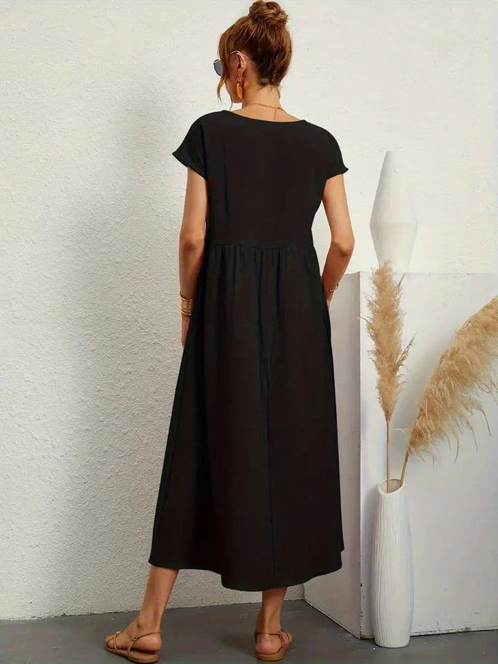 Flared Long Dress – Trendy & Elegant Vibes for Any Occasion