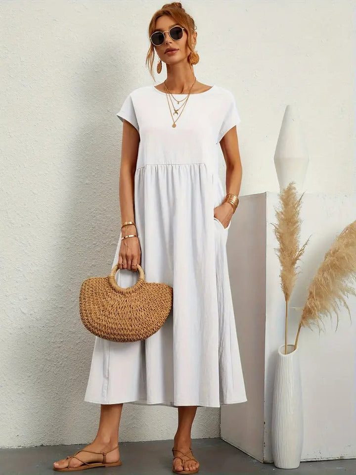 Flared Long Dress – Trendy & Elegant Vibes for Any Occasion
