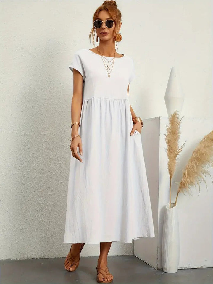 Flared Long Dress – Trendy & Elegant Vibes for Any Occasion
