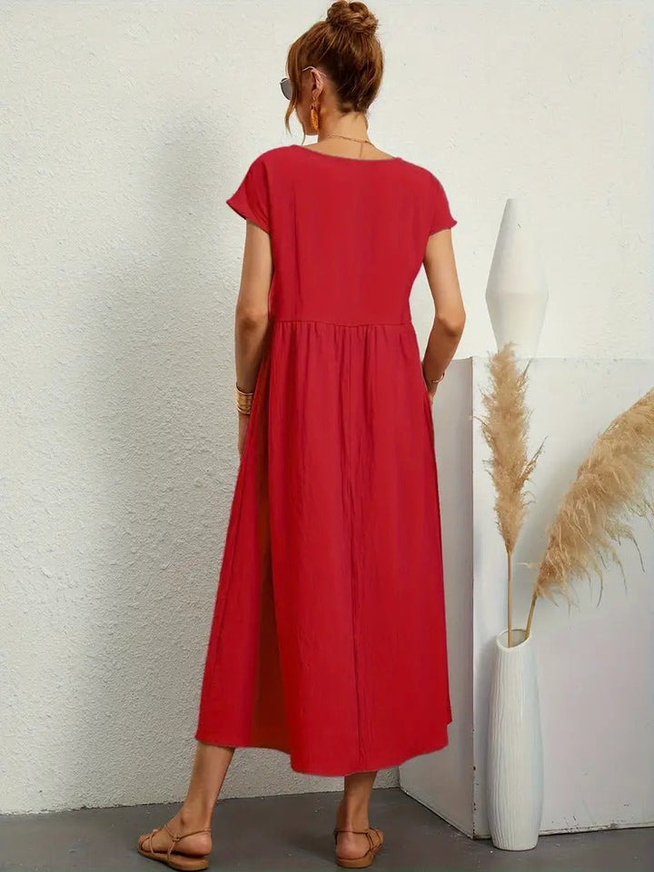 Flared Long Dress – Trendy & Elegant Vibes for Any Occasion