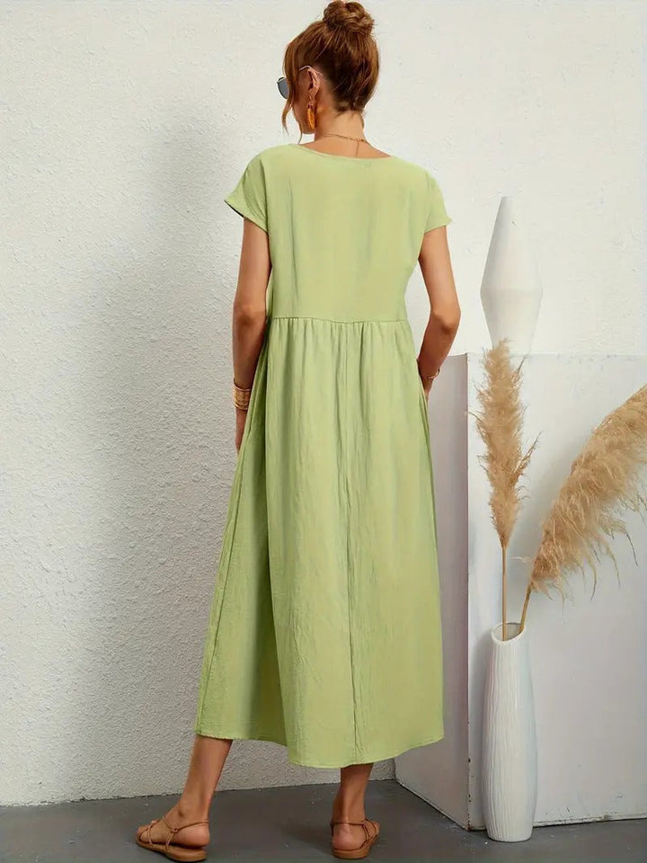 Flared Long Dress – Trendy & Elegant Vibes for Any Occasion