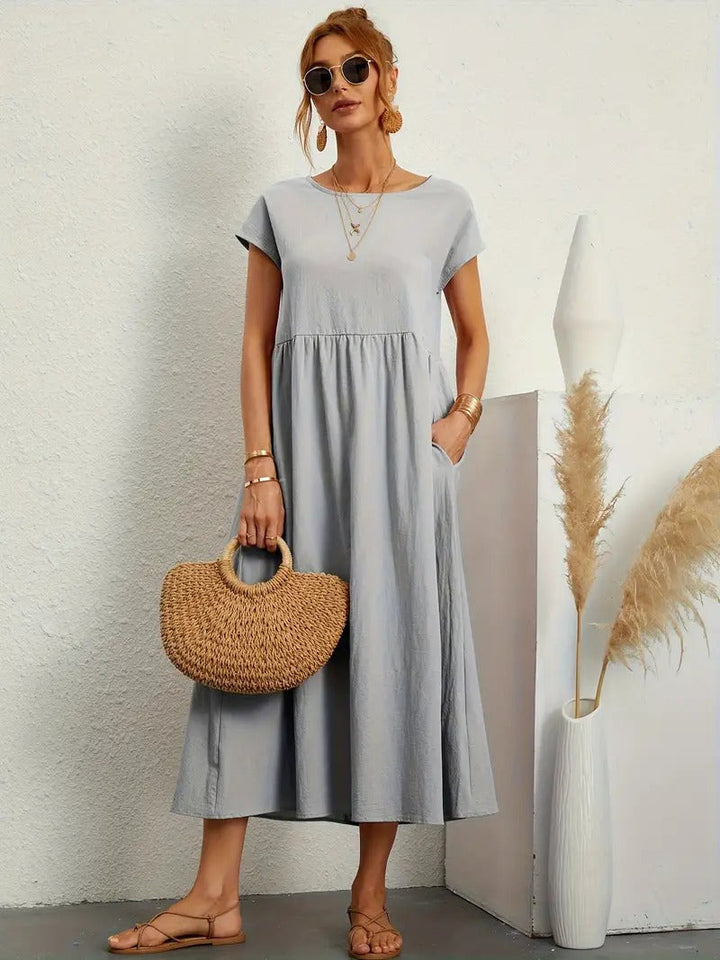 Flared Long Dress – Trendy & Elegant Vibes for Any Occasion