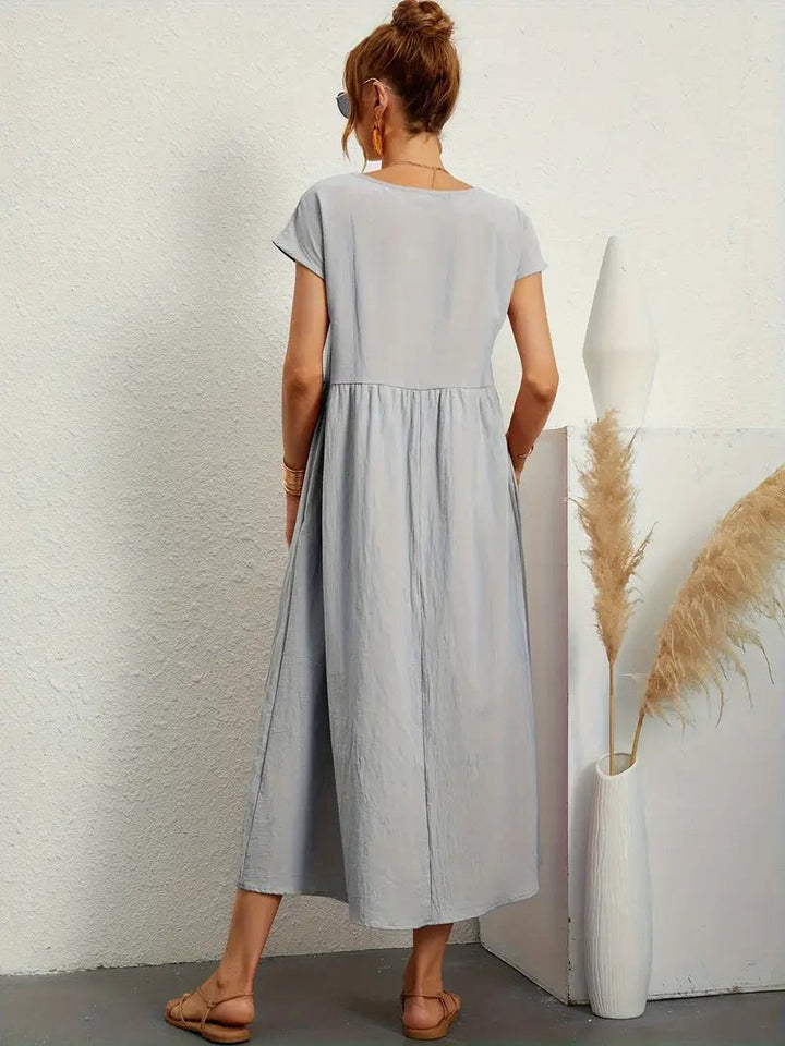 Flared Long Dress – Trendy & Elegant Vibes for Any Occasion