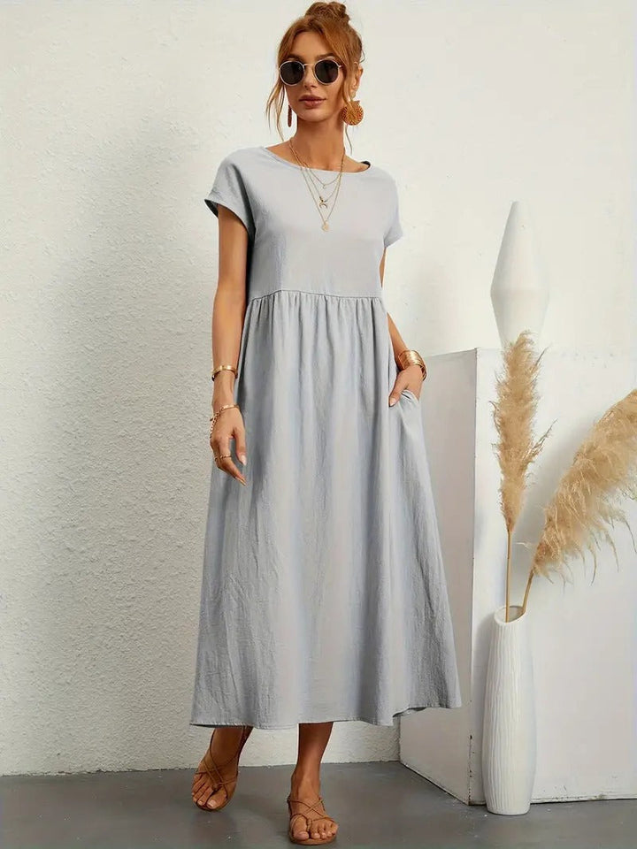 Flared Long Dress – Trendy & Elegant Vibes for Any Occasion