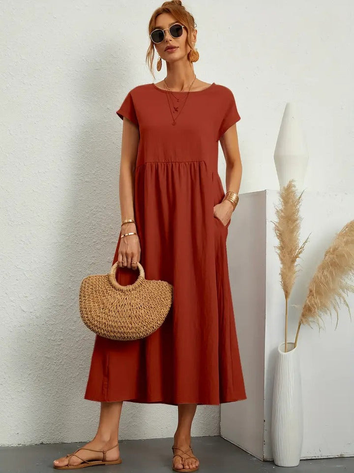 Flared Long Dress – Trendy & Elegant Vibes for Any Occasion