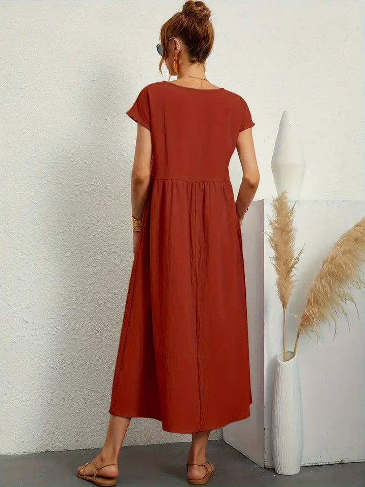 Flared Long Dress – Trendy & Elegant Vibes for Any Occasion