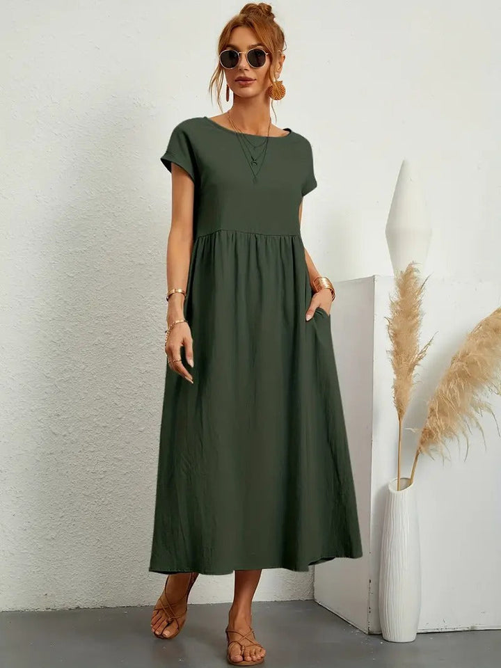 Flared Long Dress – Trendy & Elegant Vibes for Any Occasion